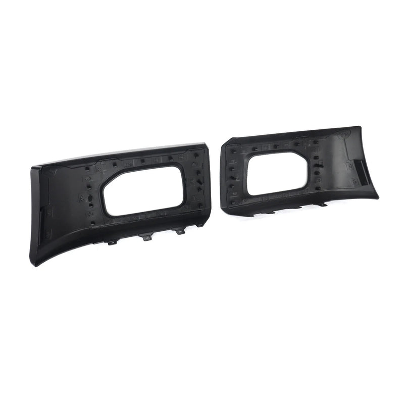 DURAFORCE For Ford F-150 2015-2017 Front Upper Grille+Bumper Face Bar End Side Gloss Black