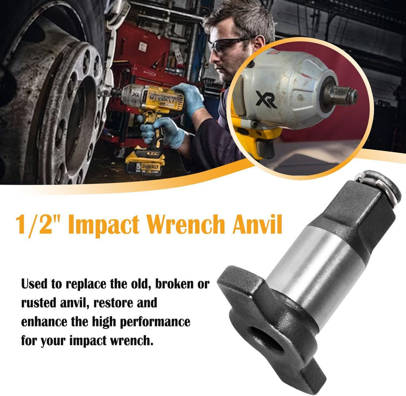 Impact Wrench Anvil Assembly 1/2'' for Dewalt 18V 20V MAX XR DCF899HB