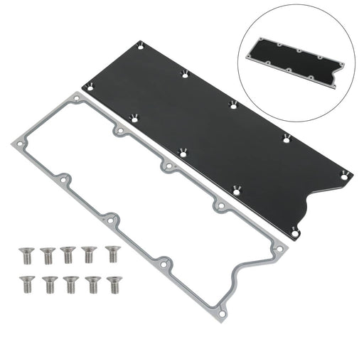 DURAFORCE LS Gen 3 Valley Pan Cover Plate with Gasket for LSX LS1 LM7 LR4 LQ4 LS6 L59