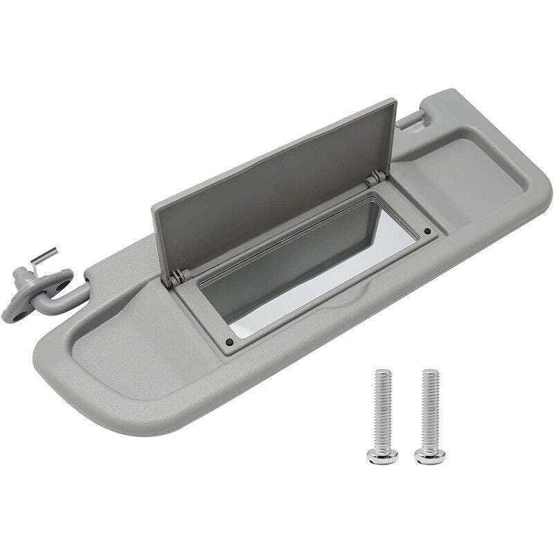 83280-SNA-A01ZC Left Driver Side Sun Visor for Honda Civic 2006-2011 Gray