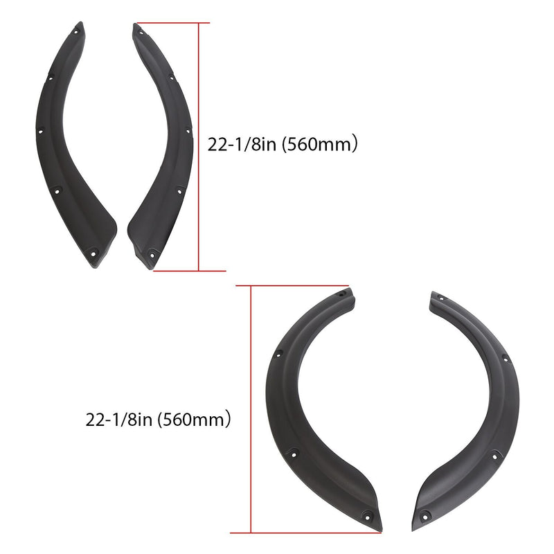 Front Rear Golf Cart Fender Flares with Screws for YAMAHA DRIVE G29 2007-2016