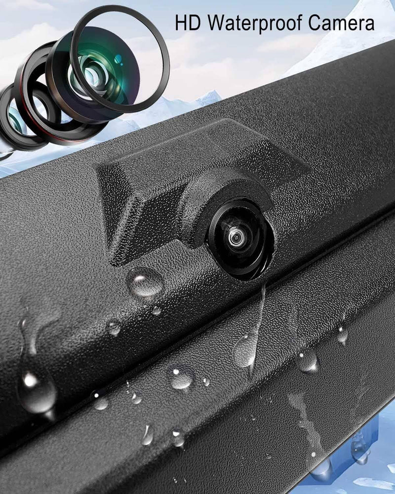 Tailgate Handle with Rear View Backup Camera for Ford Super Duty 2017-2022