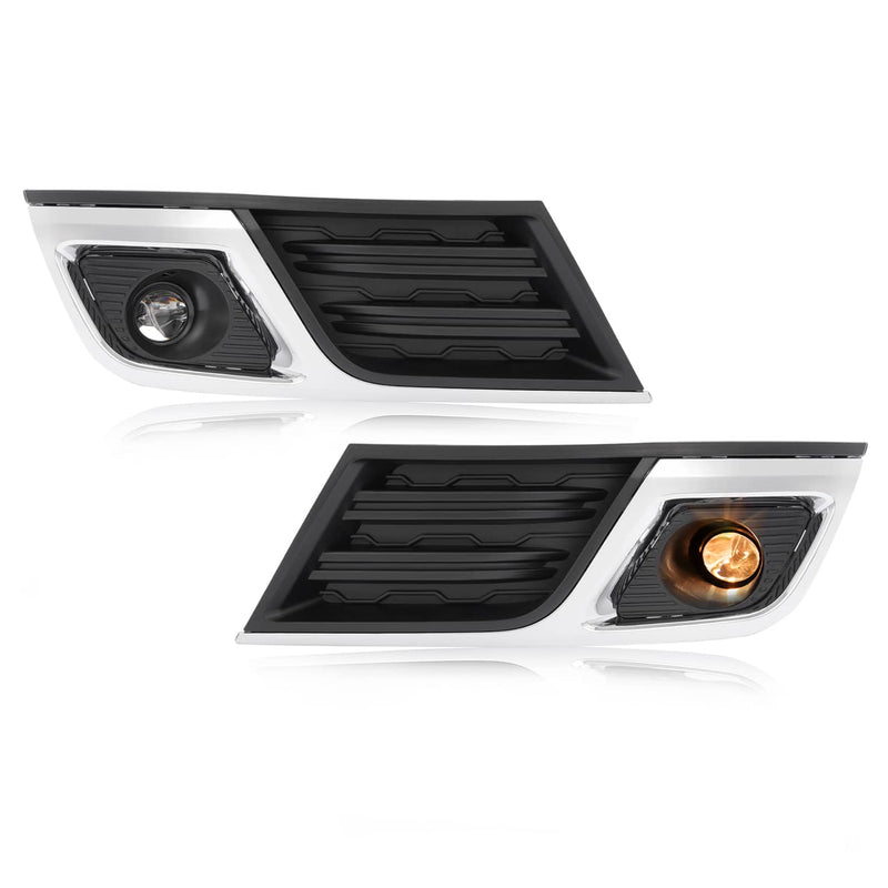 DURAFORCE Driving Fog Lights With Bezels for Chevrolet Traverse 2013-2017 Left Right