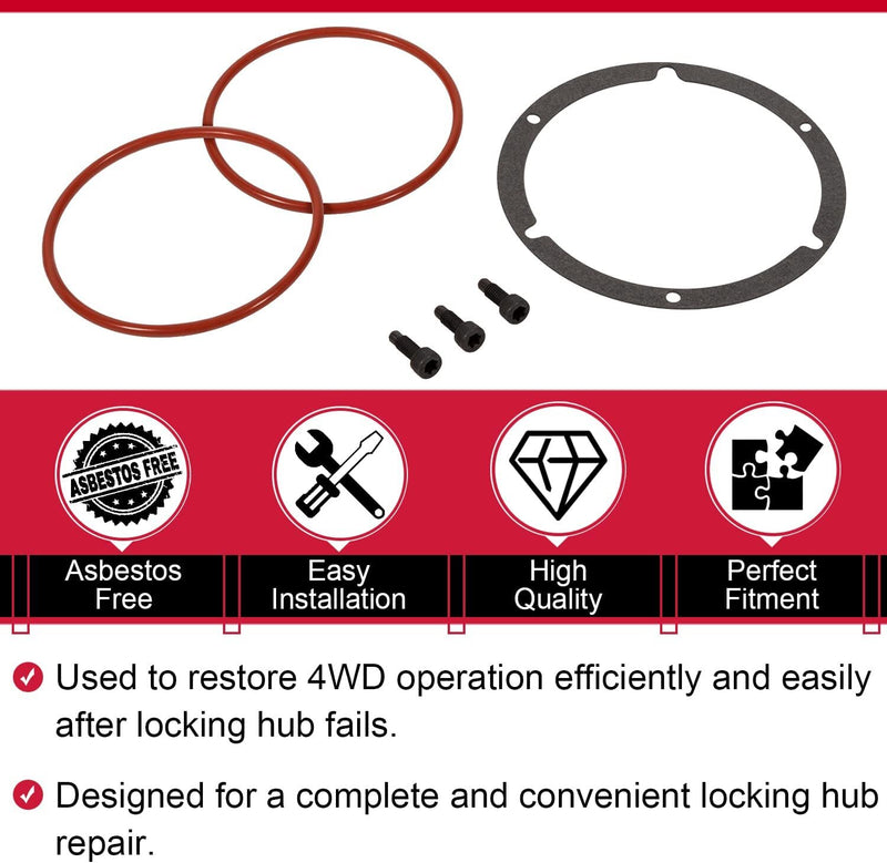 600-249 Locking Hub Service Kit for Ford 2005-2018 F250 F350 F450 F550