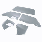 DURAFORCE Quarter Door Glass for Chevelle Malibu 1970-1972 2 Door Hardtop Dark