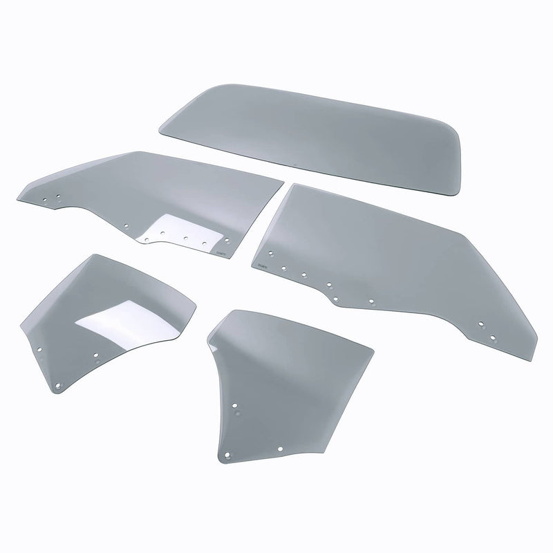 DURAFORCE Quarter Door Glass for Chevelle Malibu 1970-1972 2 Door Hardtop Dark