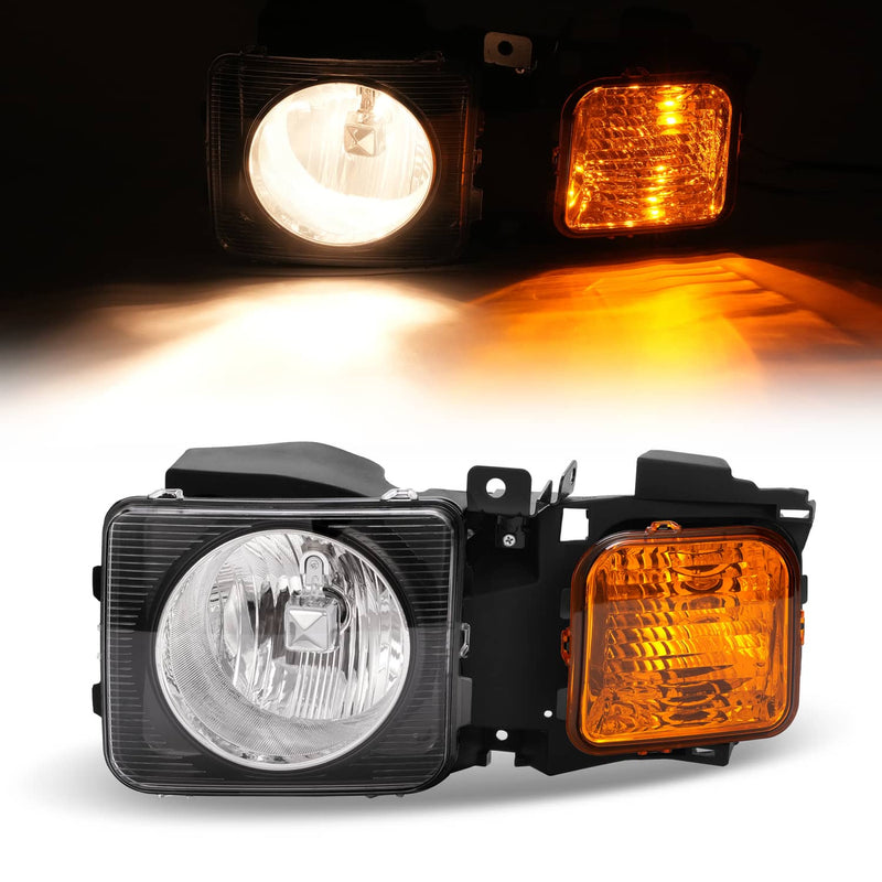 DURAFORCE Headlight for Hummer H3 2006-2010 H3T 2009-2010 Driver Side Bulb