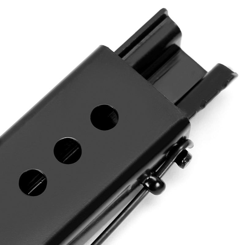Black Front Seat Slider Dual Lock Seat Base Mounting Track Assembly Universal