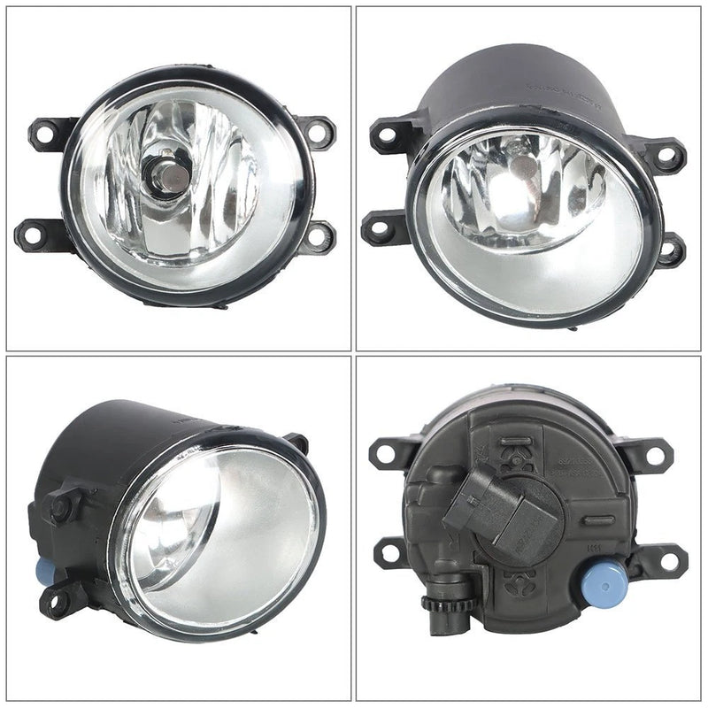 DURAFORCE Clear Fog Lights Bumper Driving Lamp Switch Bulbs for Toyota Tacoma 2012-2015