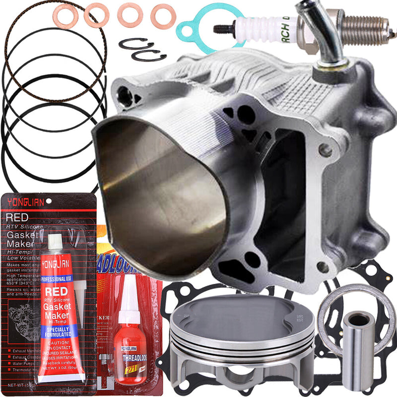 Cylinder Head Piston Gasket Top End Kit for Kawasaki KFX400 Suzuki LTZ400 DRZ400