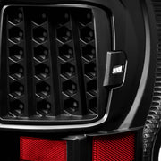 DURAFORCE Full LED Tail Lights Left+Right Black for Toyota Tundra 2007-2013 Pair Set