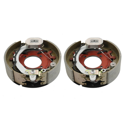 DURAFORCE Electric Trailer Backing Plate Brake 12-1/4 x 3-3/8 for Dexter 8K Axle Set