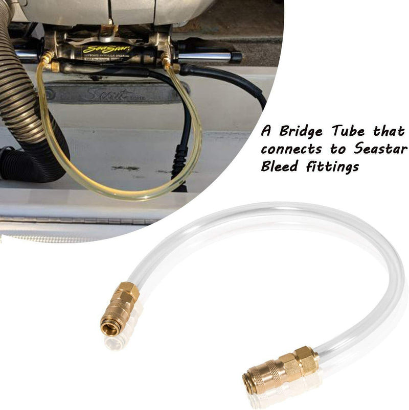 Bleed Kit Filler Kit for Seastar Compatible Hydraulic Steering Systems