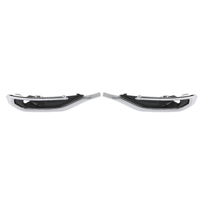 Fog Light Trim Bezel Chrome for GMC Acadia 2017-2019 Passenger Driver Side
