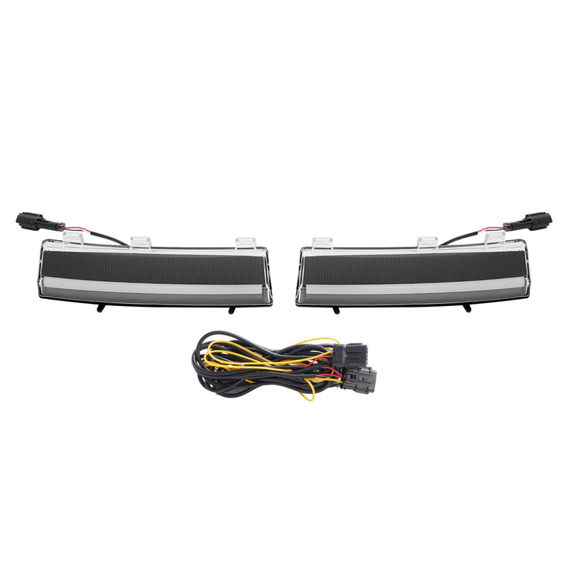 DURAFORCE LED Turn Signal Side Marker Lamps DRL for Nissan 350Z 2006-2009 2PCS