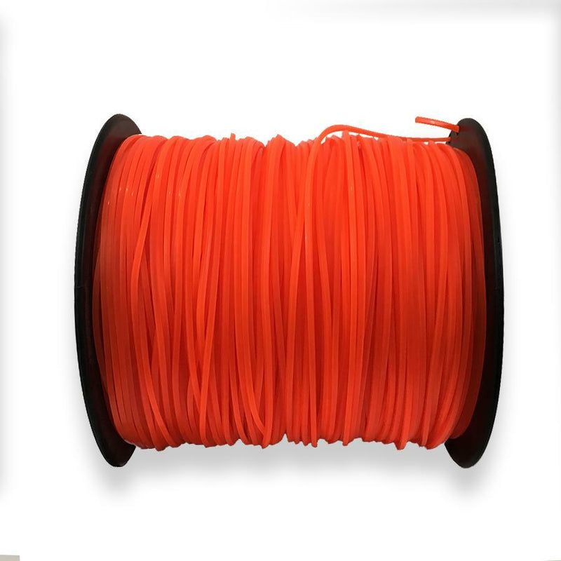 String Trimmer Line Round Orange 118 850 Feet Spool Heavy Duty