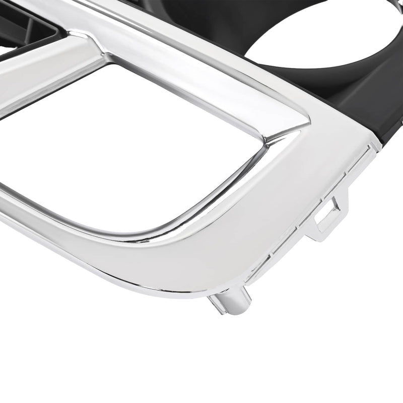 DURAFORCE Front Bumper Fog Lights Chrome Trim Covers for Honda Odyssey 2018-2020 Pair