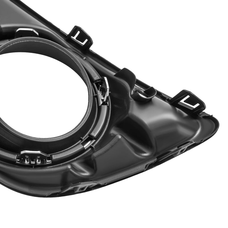 Left Right Fog Light Cover Bezel With Chrome Ring Trim for Honda Pilot 2012-2015
