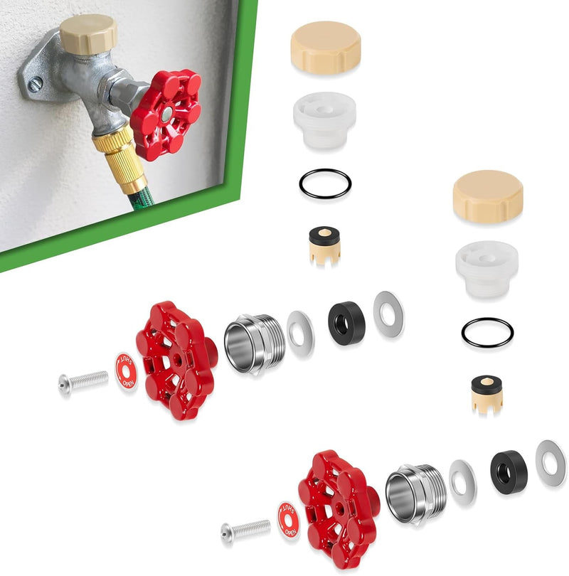 ASSE 1019-A Outdoor Faucet Repair Kit VACVBKX1B Vacuum Breaker 2 Pack