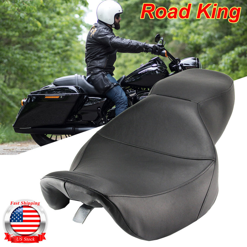 Driver Passenger Two Up Seat for Harley Road King FLHR Custom EFI 1997-2007