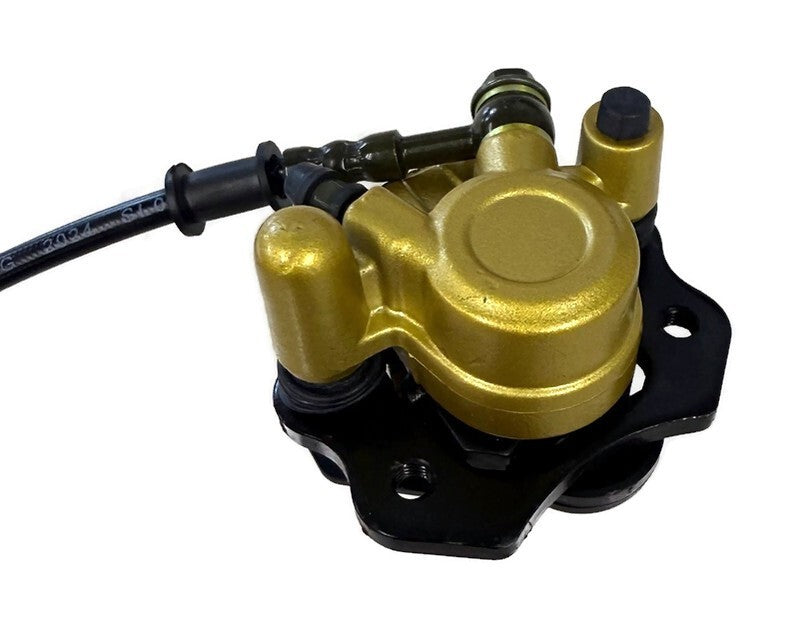 DURAFORCE Master Cylinder and Rear Disc Brake Caliper for Coleman 196CC 6.5HP Go Kart Cart