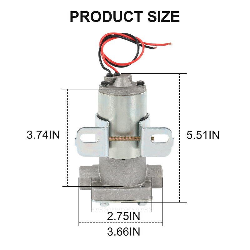 7 PSI Universal High Flow Electric Fuel Pump 97 GPH for Holley Demon Carburetor