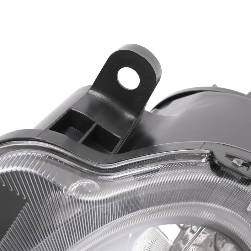 DURAFORCE Black Right Side Directional Turn Signal Light Park Lamp for Fiat 500 2012-2017