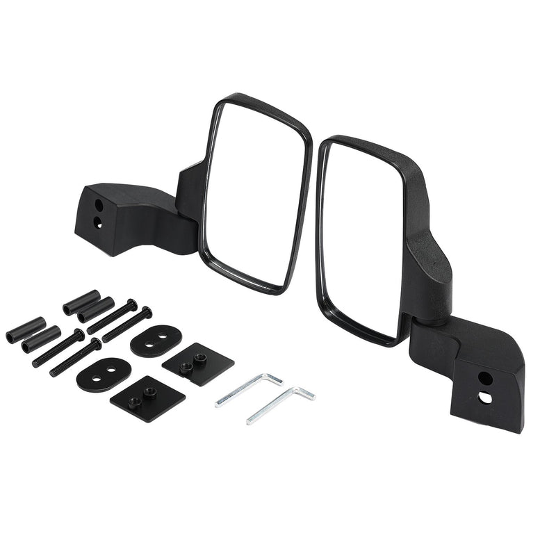 For Polaris Ranger XP 1000 Northstar 2889241 Side View Mirrors Hard Door Mount