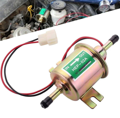 DURAFORCE HEP-02A Inline Fuel Pump 12v Electric Transfer Low Pressure Gas Diesel