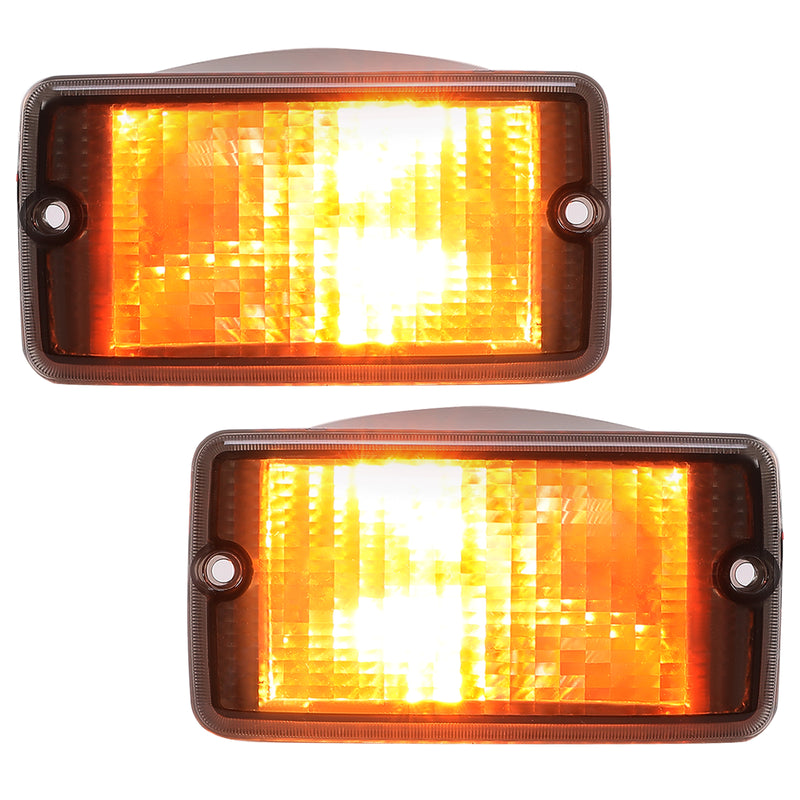 Smoke Bumper Signal Fender Side Marker Lights for Jeep Wrangler TJ 1997-2006