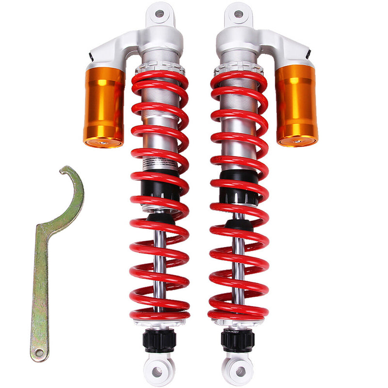 2x 410mm Adjustable Front Air Shock Absorber for Honda TRX400EX TRX450R TRX450ER
