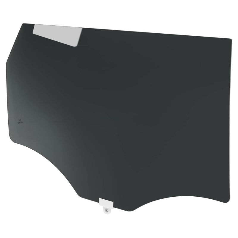 DURAFORCE Rear Door Window Glass for Kia Soul 2014-2019 Soul EV 2016-2018 Passenger Side
