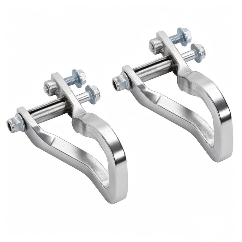 DURAFORCE #84195902 Chrome Recovery Hooks Bolts for GMC Sierra 1500 2019-2026 2 Pieces