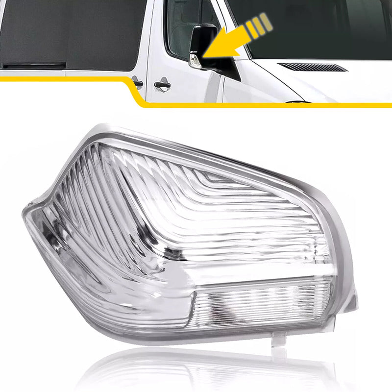Right Indicator Lens Door Mirror for Mercedes Sprinter 2006-2021 Passenger Side