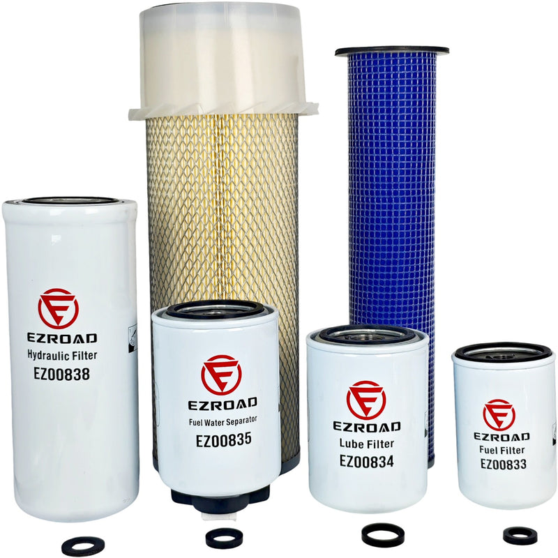 Maintenance Filter Kit for Case 1845C 1840 4B3.9 J934429 A173291 D126922