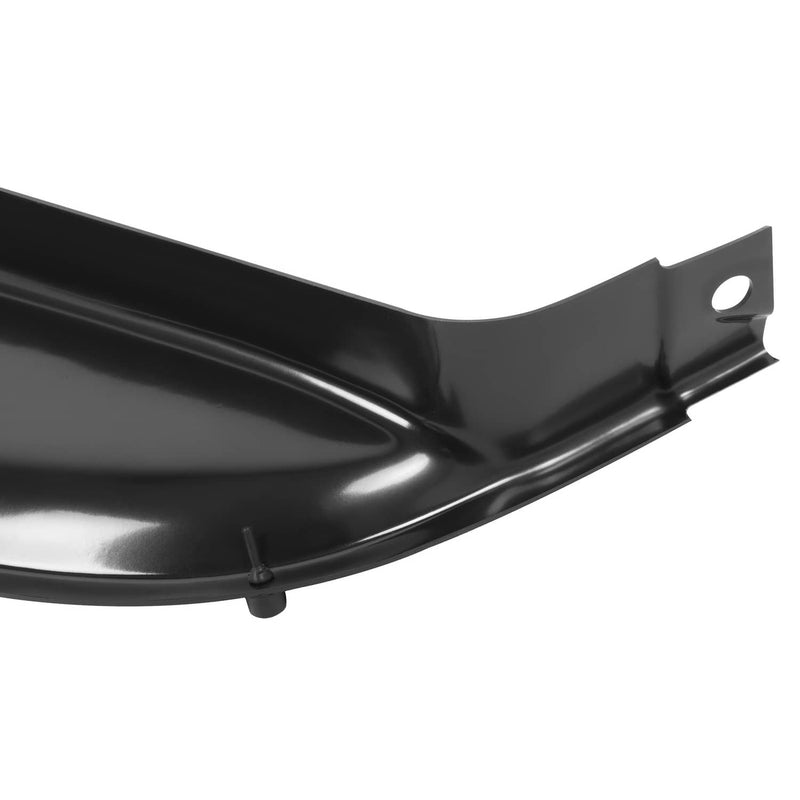 DURAFORCE Rear Inner Window Trim Set for Chevrolet Corvette Coupe Black 1984-1996