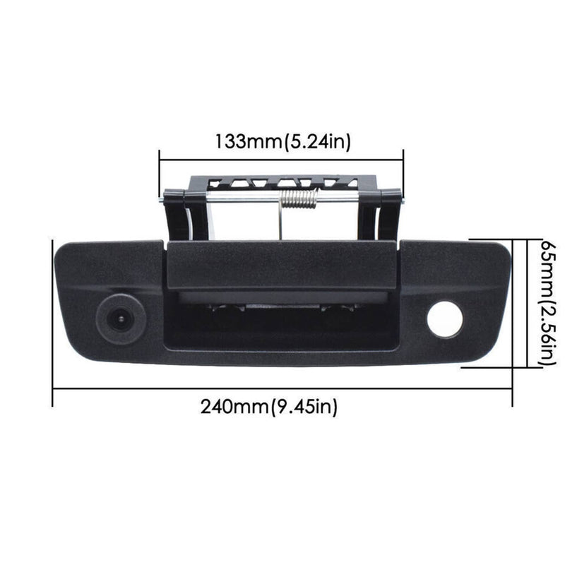 Backup Camera Rear Latch Tailgate Handle for Dodge Ram 1500 2500 3500 09-17