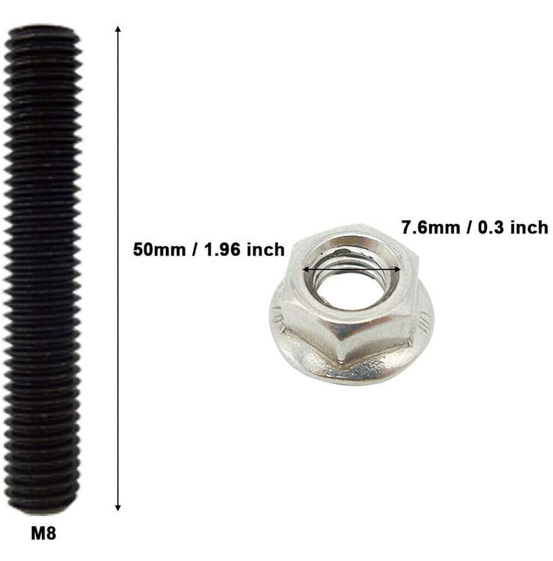 Exhaust Manifold Header Stud Bolt Kit for Ford F150 4.6L 5.4L V8 Carbon Steel