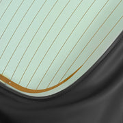 DURAFORCE Convertible Top Glass Window for Toyota Solara 2004-2009 08 Black Twill Vinyl