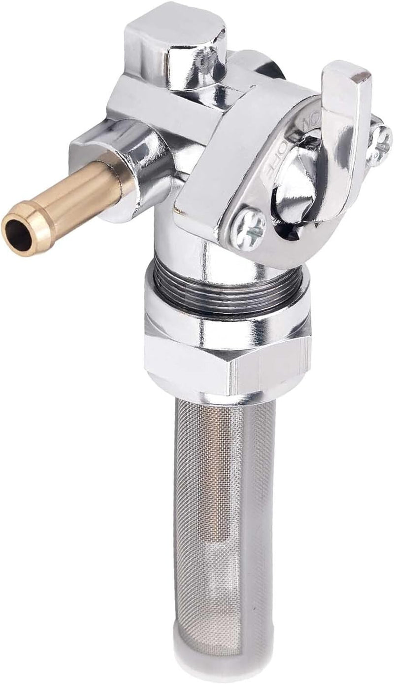 Right Spigot 22mm Gas Tank Petcock Fuel Shutoff Valve Switch for Harley 62167-81