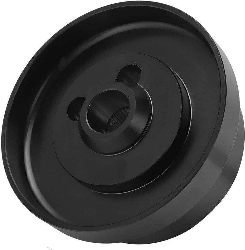 Steering Wheel Short Hub Adapter for Ididit GM Chevy Aluminum Black 5 & 6 Hole