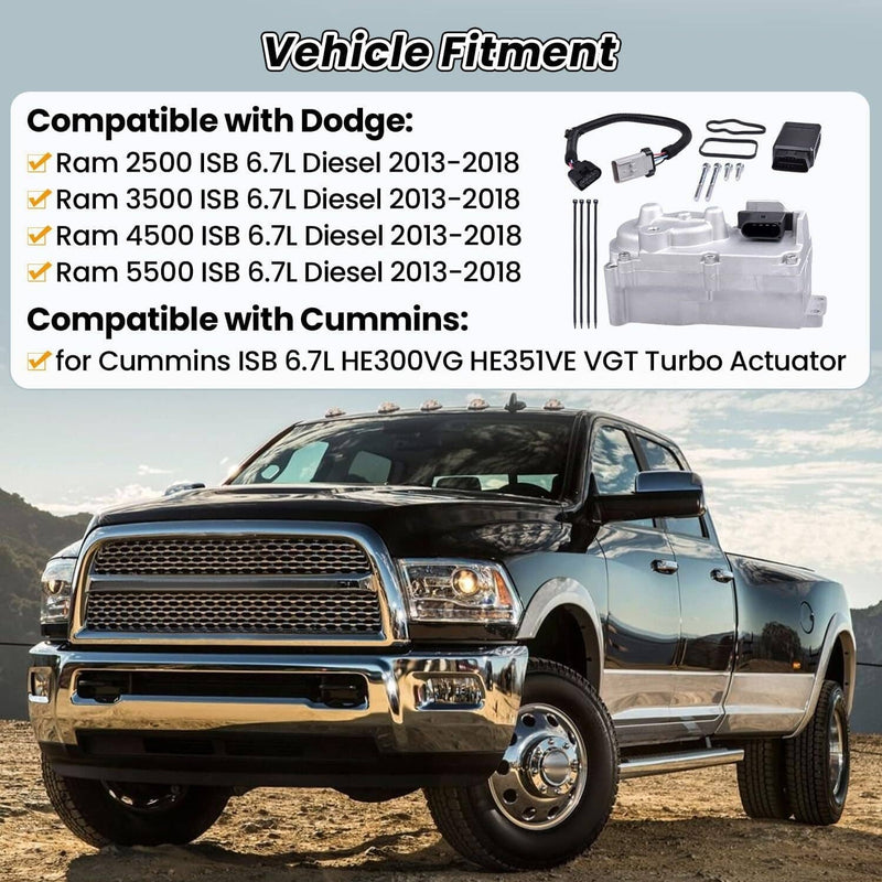 HE300VG Turbo Actuator 68445522AA for Dodge Ram 2500 3500 6.7L Cummins