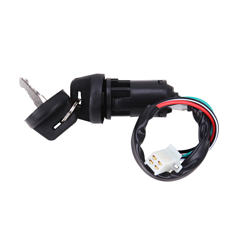 Ignition Key Switch 4 Wires for Chinese Quad ATV 50cc 70cc 90cc 110cc 125cc