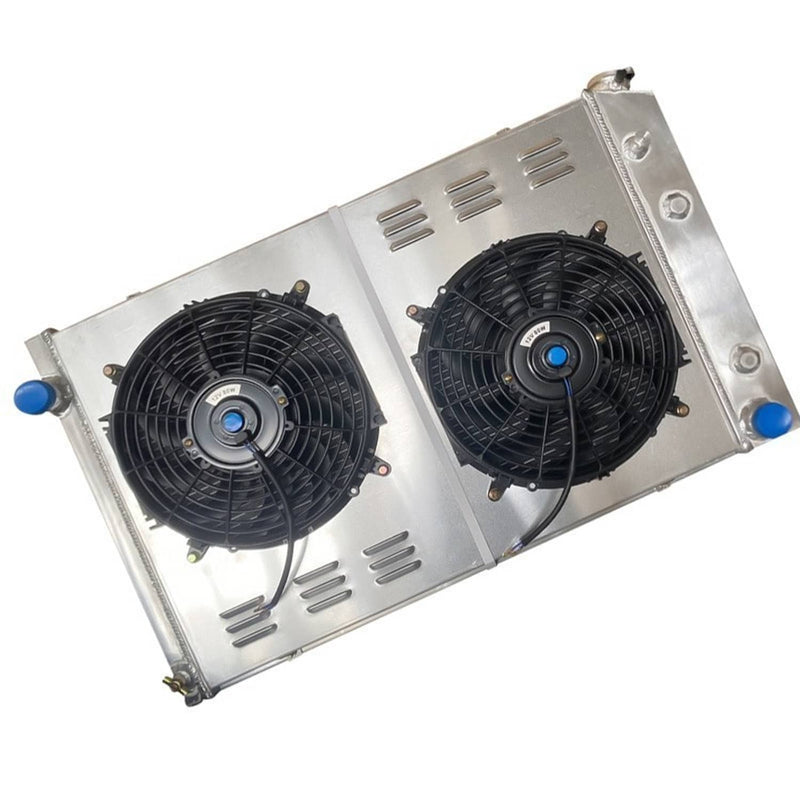 4 Row Core Radiator Fan Shroud for Chevy GMC C10 C20 C30 Pickup Truck 1973-1987