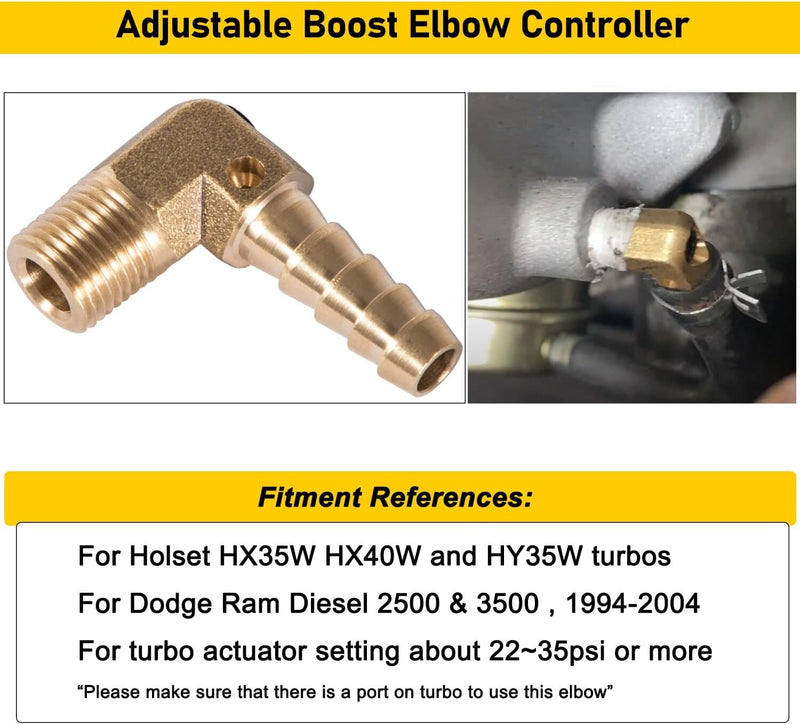 2095 Rack Cap & Boost Elbow Controller for Dodge Cummins P7100 Injection Pumps