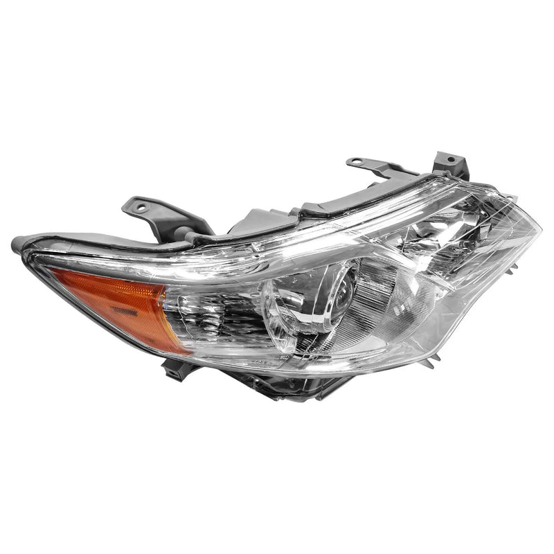 Right+Left Headlights For 2012-2014 Toyota Camry Halogen Type Chrome Projector