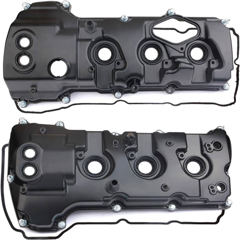 BL3Z-6582-H Aluminum Engine Valve Cover Kit for Ford F-150 3.5L V6 2013-2016 2 P