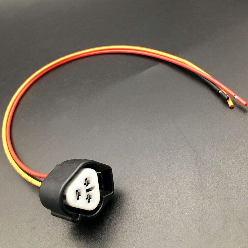 3 Pin Headlight Fog Light Turn Signal Connector Pigtail for Nissan Mazda Subaru