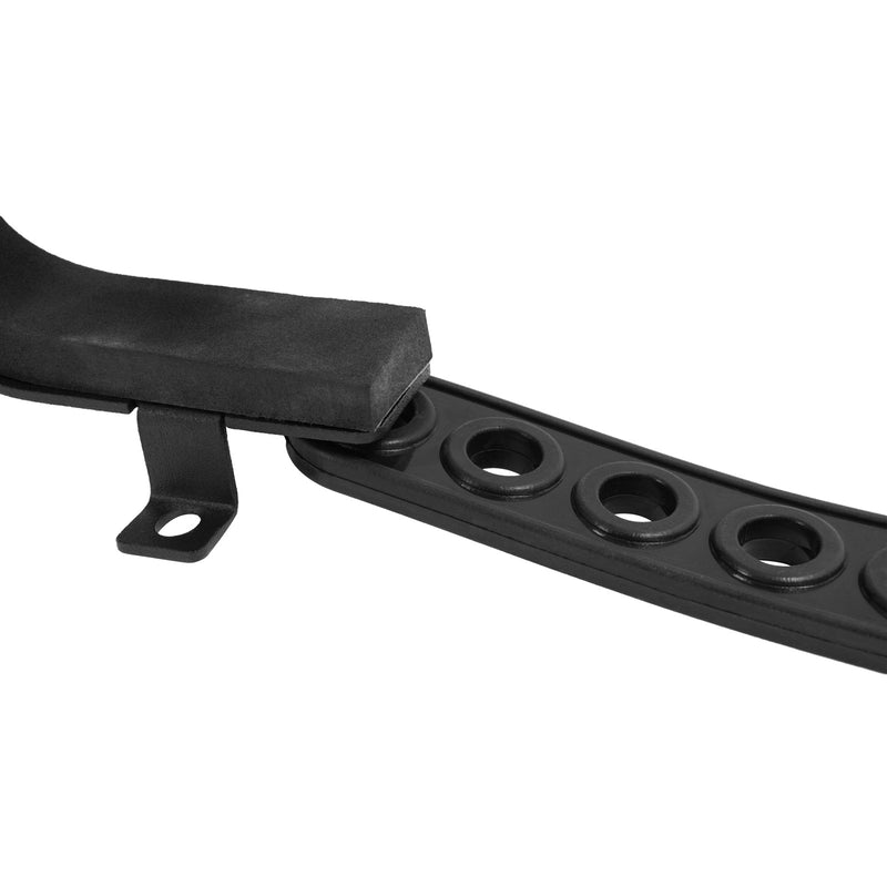 Powder Coated Rubber Gun Rack Straps for Seat Back MOLLE Mounting 2 Pack