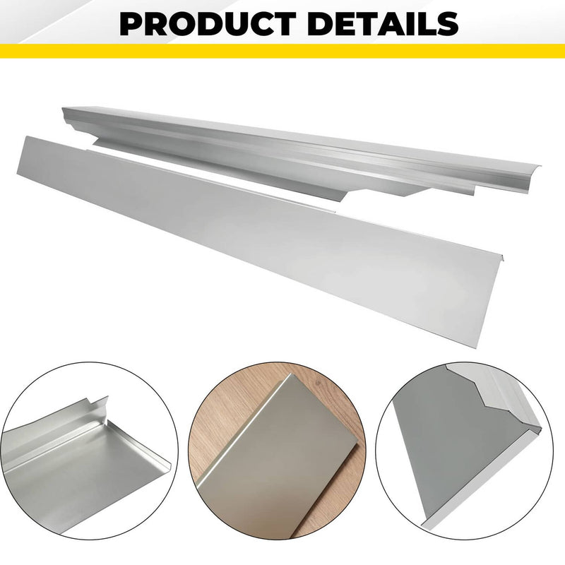 DURAFORCE Front Door Outer Rocker Panel for Chevy Express for GMC Savana 1996-2014 Left Ri